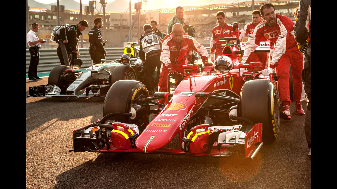 Sebastian Vettel - Ferrari - GP Abu Dhabi 2015