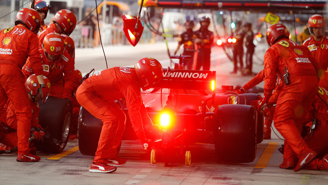 Sebastian Vettel - Ferrari - GP Abu Dhabi 2019 - Rennen