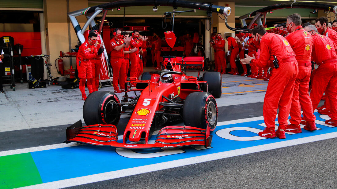 Sebastian Vettel - Ferrari - GP Abu Dhabi 2020