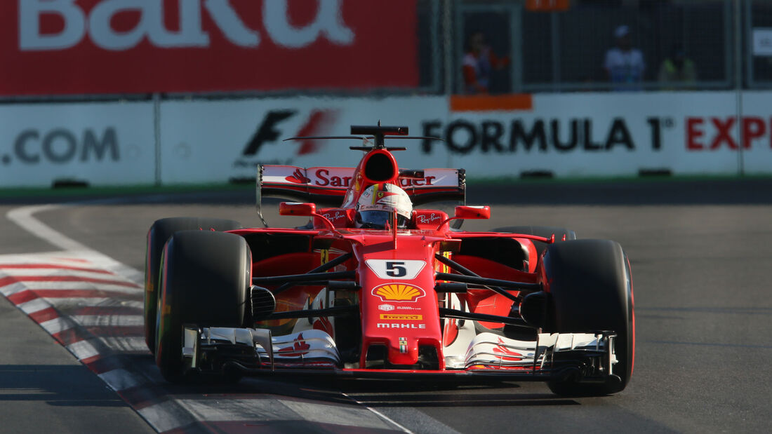 Sebastian Vettel - Ferrari - GP Aserbaidschan 2017 - Baku - Qualifying