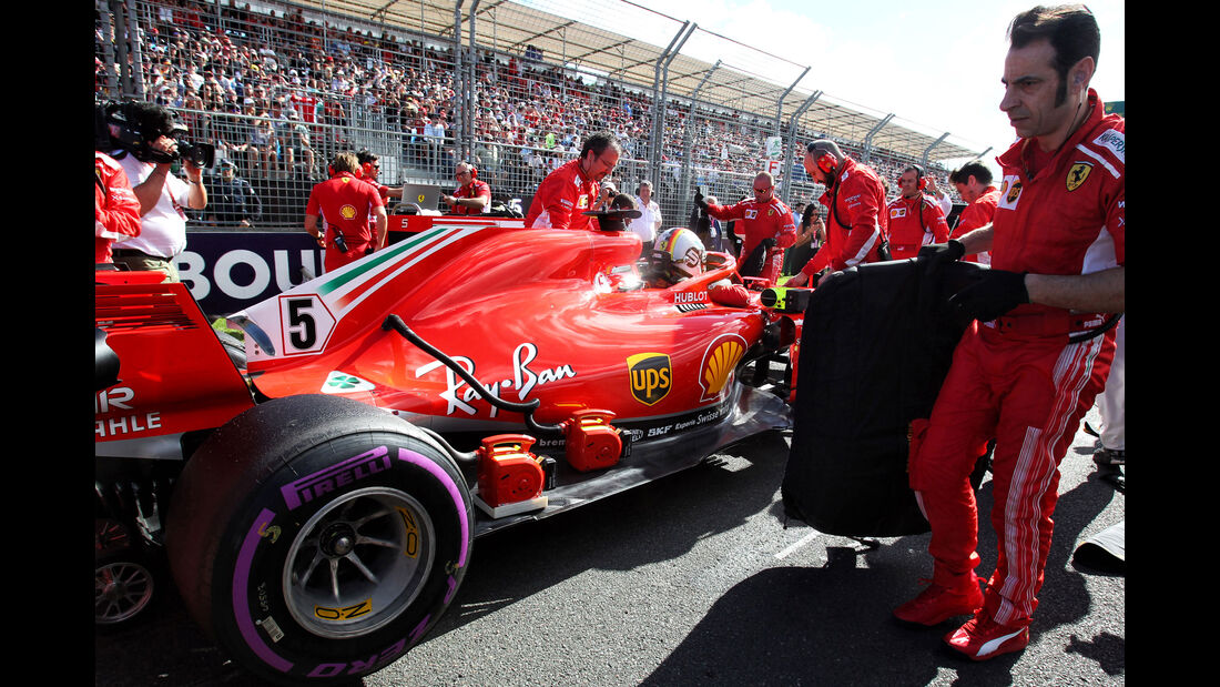 Sebastian Vettel - Ferrari - GP Australien 2018 - Melbourne - Rennen
