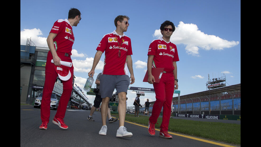 Sebastian Vettel - Ferrari - GP Australien - Melbourne - 16. März 2016