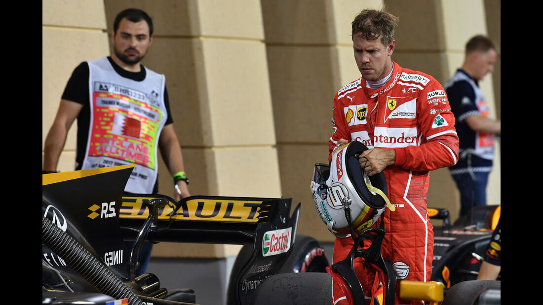 Sebastian Vettel - Ferrari - GP Bahrain 2017 - Qualifying 