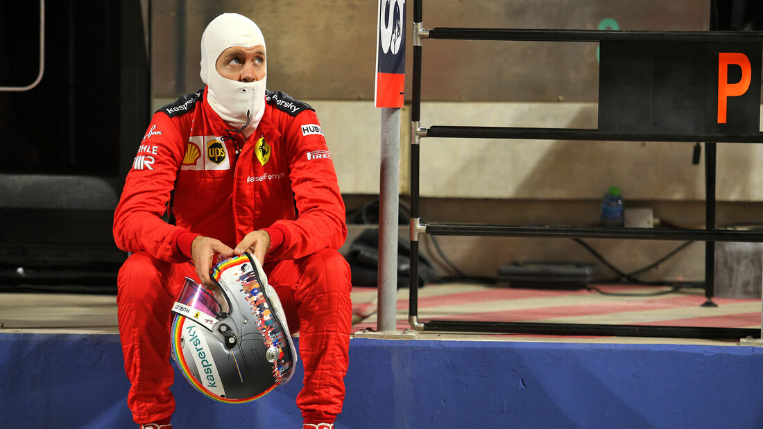 Sebastian Vettel - Ferrari - GP Bahrain 2020 - Sakhir - Rennen 