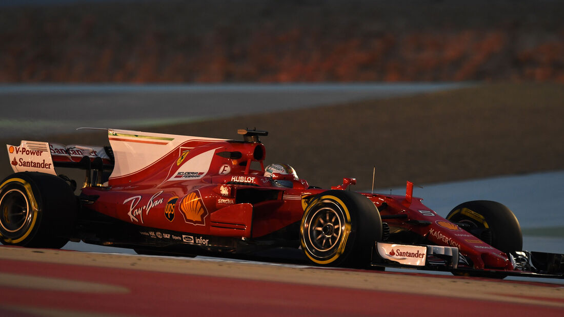 Sebastian Vettel - Ferrari - GP Bahrain - Sakhir - Freitag - 14.4.2017