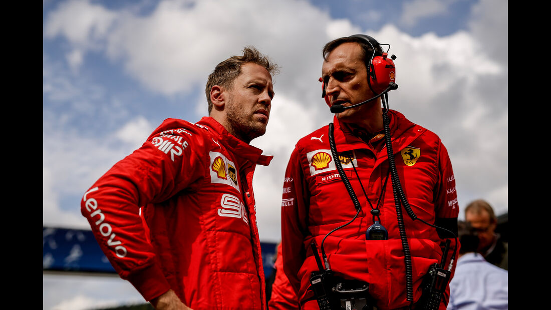 Sebastian Vettel - Ferrari - GP Belgien 2019 - Spa-Francorchamps