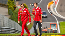 Sebastian Vettel - Ferrari - GP Belgien - Spa-Francorchamps - Formel 1 - 24. August 2017