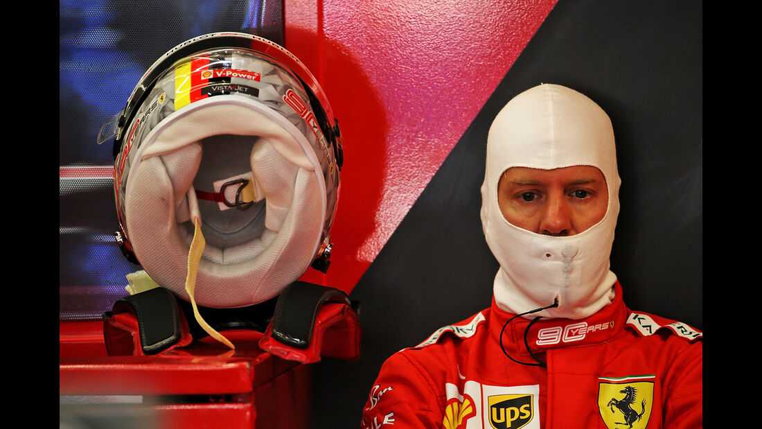 Sebastian Vettel - Ferrari - GP Belgien - Spa-Francorchamps - Formel 1 - Freitag - 30.08.2019