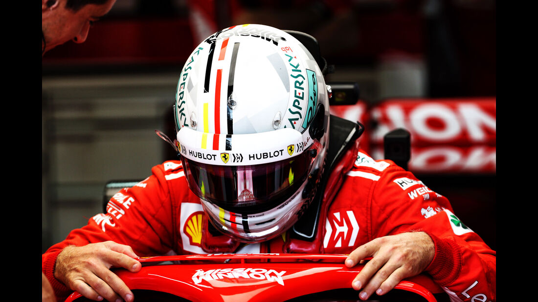 Sebastian Vettel - Ferrari - GP Brasilien - Interlagos - Formel 1 - Freitag - 9.11.2018