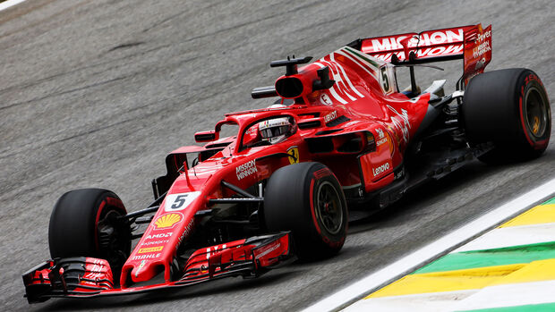 Sebastian Vettel - Ferrari - GP Brasilien - Interlagos - Formel 1 - Freitag - 9.11.2018