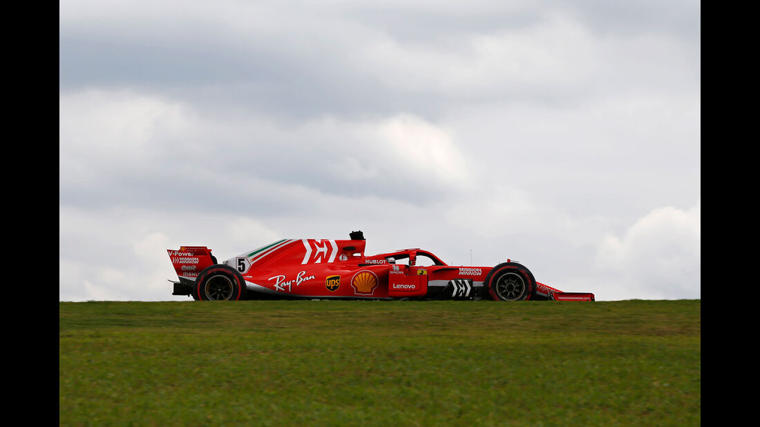 Sebastian Vettel - Ferrari - GP Brasilien - Interlagos - Formel 1 - Samstag - 10.11.2018