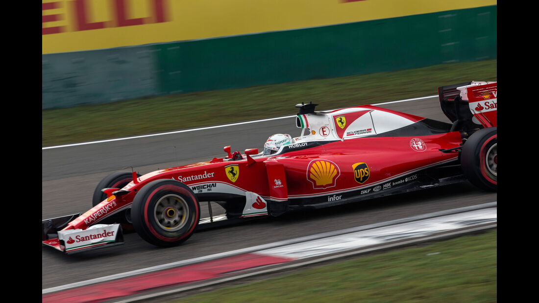 Sebastian Vettel - Ferrari - GP China 2016 - Shanghai - Qualifying - 16.4.2016