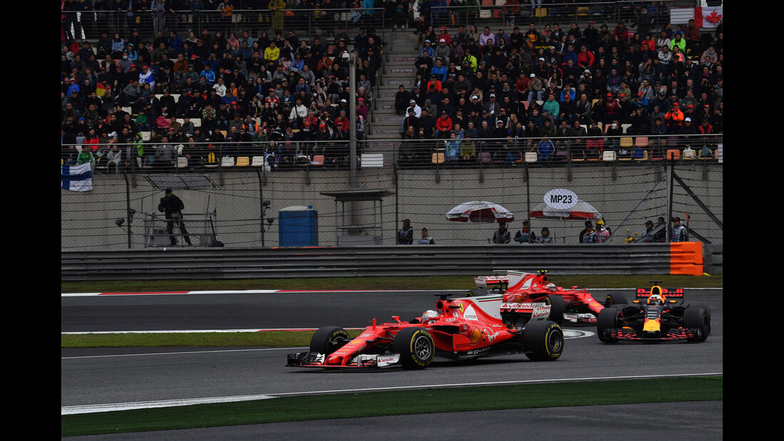 Sebastian Vettel - Ferrari - GP China 2017 - Shanghai - Rennen 