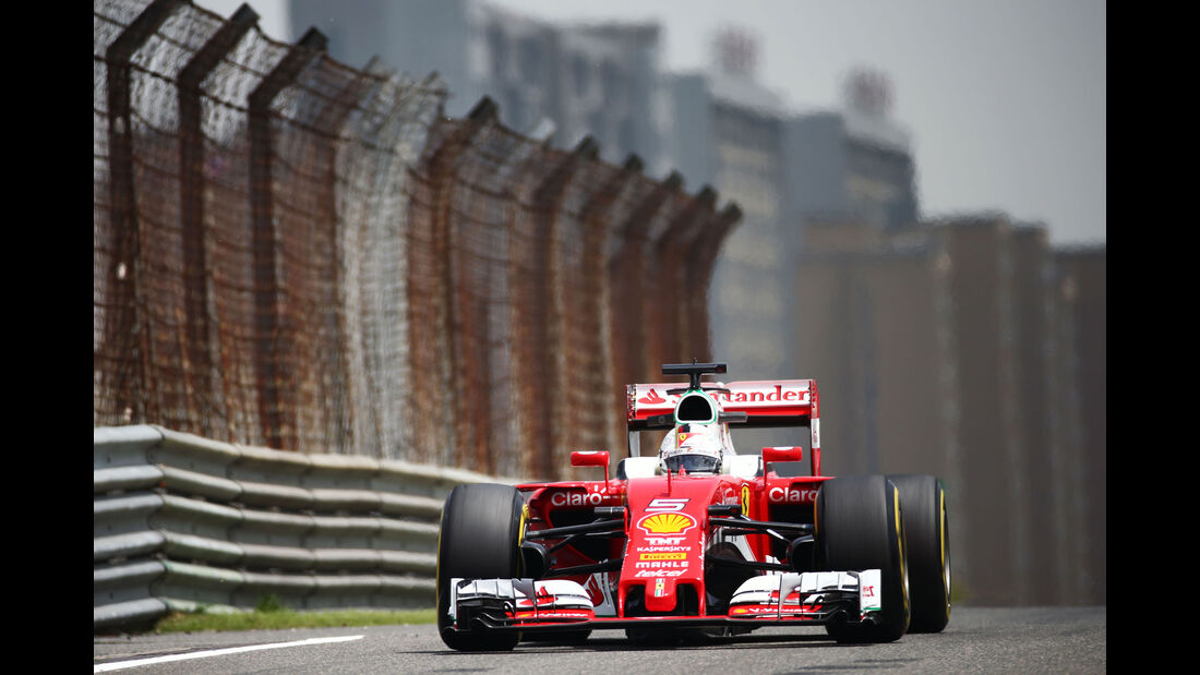 Sebastian Vettel - Ferrari - GP China - Shanghai - Freitag - 15.4.2016