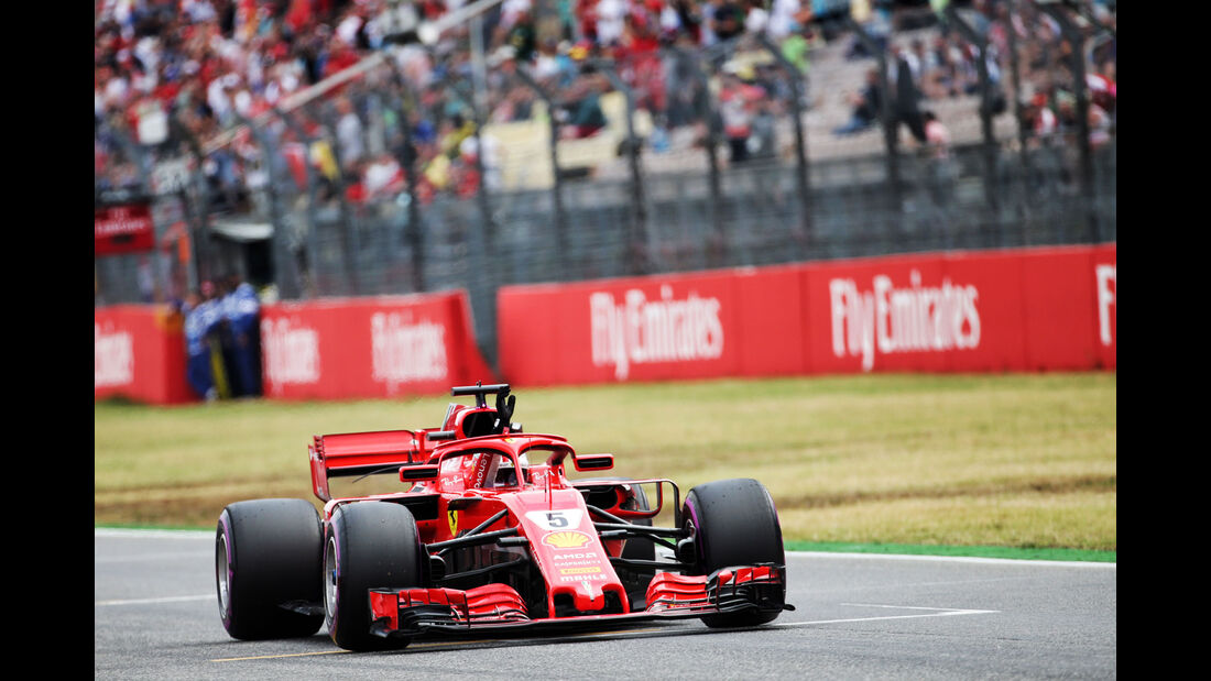 Sebastian Vettel - Ferrari - GP Deutschland 2018 - Hockenheim - Qualifying - Formel 1 - Samstag - 21.7.2018