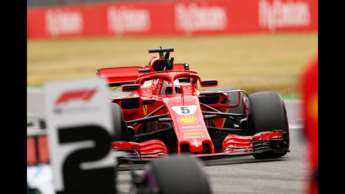 Sebastian Vettel - Ferrari - GP Deutschland 2018 - Hockenheim - Qualifying - Formel 1 - Samstag - 21.7.2018