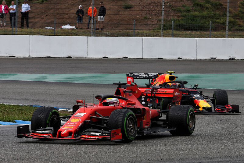 Sebastian Vettel - Ferrari - GP Deutschland 2019 - Hockenheim - Rennen 