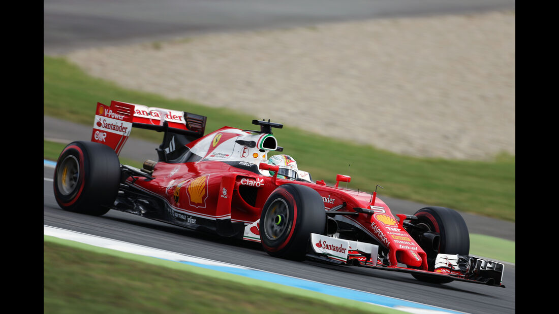 Sebastian Vettel - Ferrari - GP Deutschland - Formel 1 - 29. Juli 2016