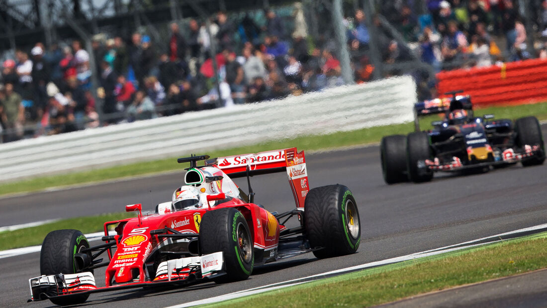 Sebastian Vettel - Ferrari - GP England 2016 - Silverstone