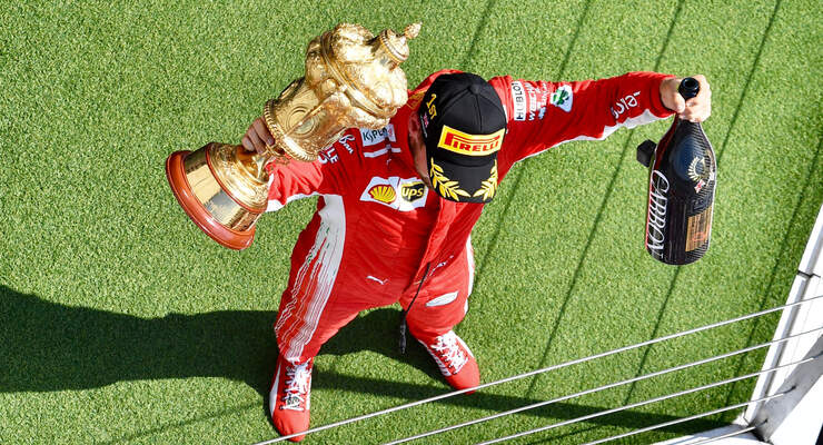 Sebastian Vettel - Ferrari - GP England 2018 - Silverstone