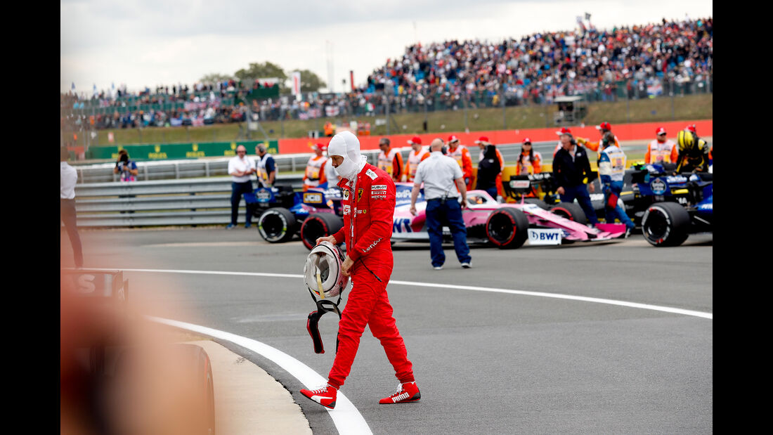 Sebastian Vettel - Ferrari - GP England 2019 - Silverstone - Rennen