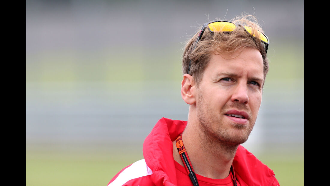 Sebastian Vettel - Ferrari - GP England - Silverstone - Donnerstag - 2.7.2015