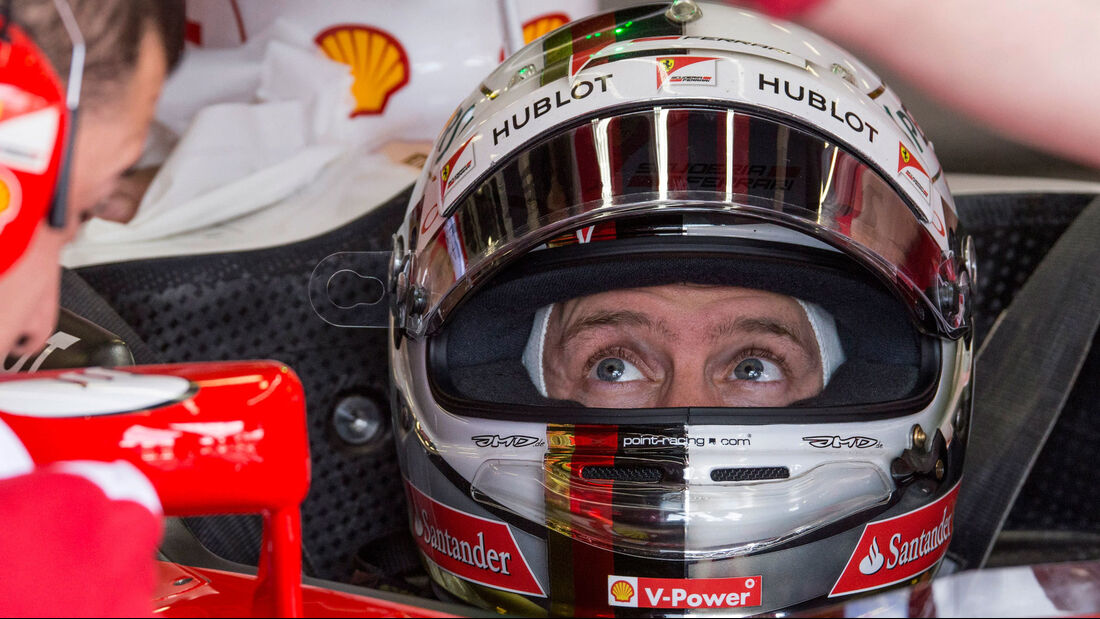 Sebastian Vettel - Ferrari - GP England - Silverstone - Formel 1 - Freitag - 8.7.2016 