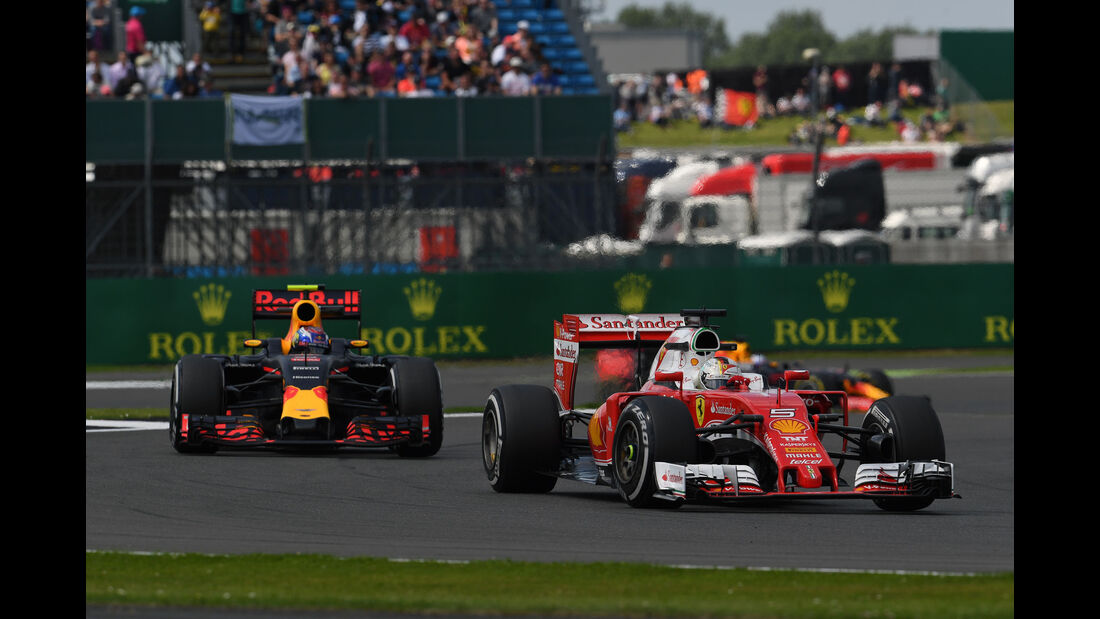 Sebastian Vettel - Ferrari - GP England - Silverstone - Formel 1 - Freitag - 8.7.2016 