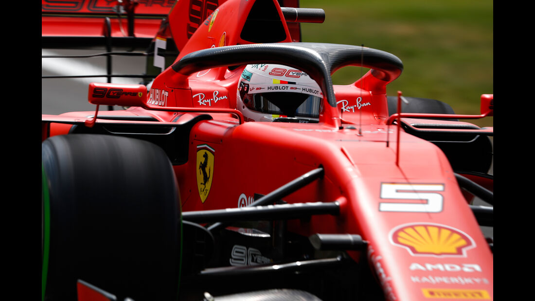 Sebastian Vettel - Ferrari - GP England - Silverstone - Freitag - 12.7.2019