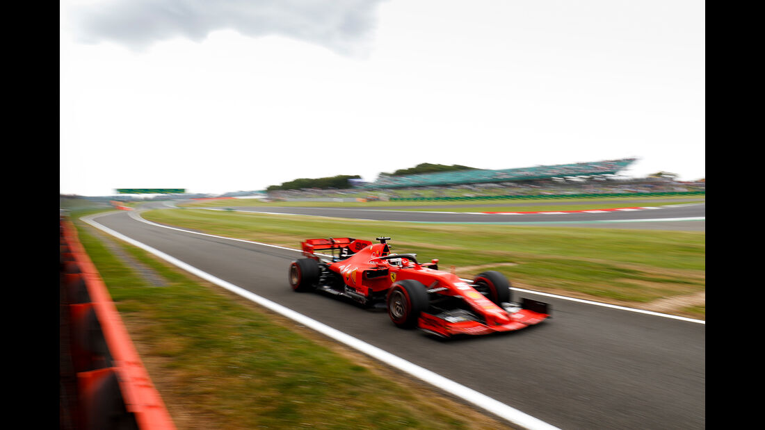 Sebastian Vettel - Ferrari - GP England - Silverstone - Freitag - 12.7.2019