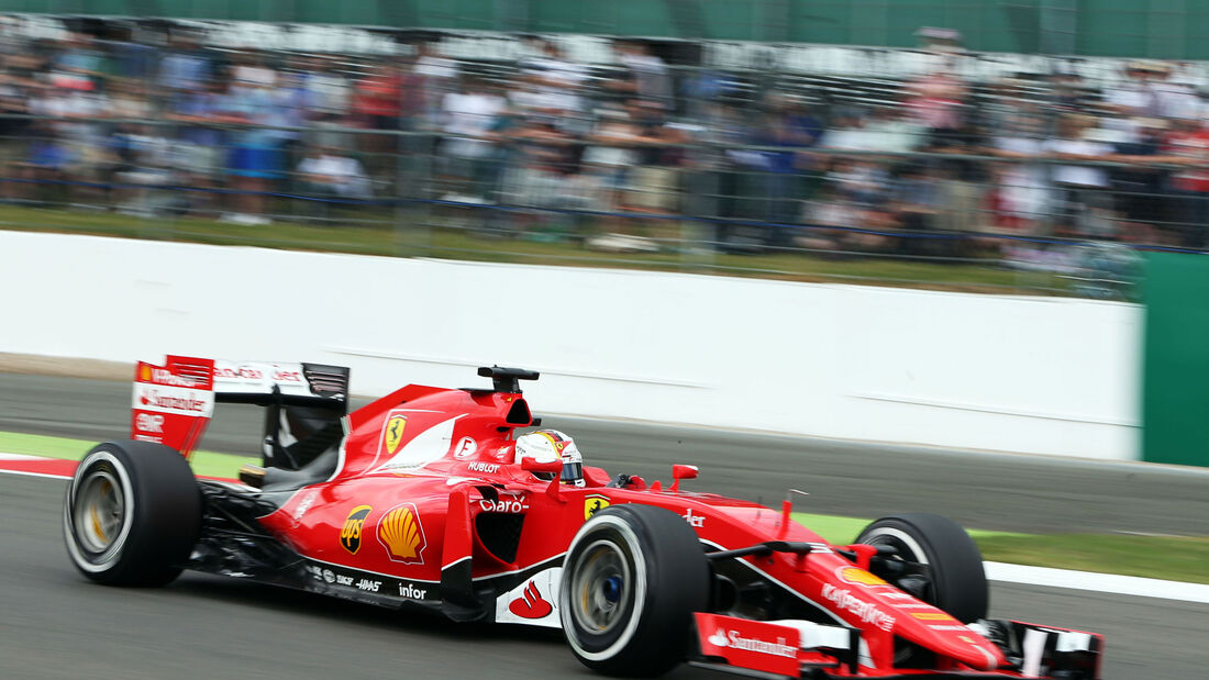 Sebastian Vettel - Ferrari - GP England - Silverstone - Qualifying - Samstag - 4.7.2015