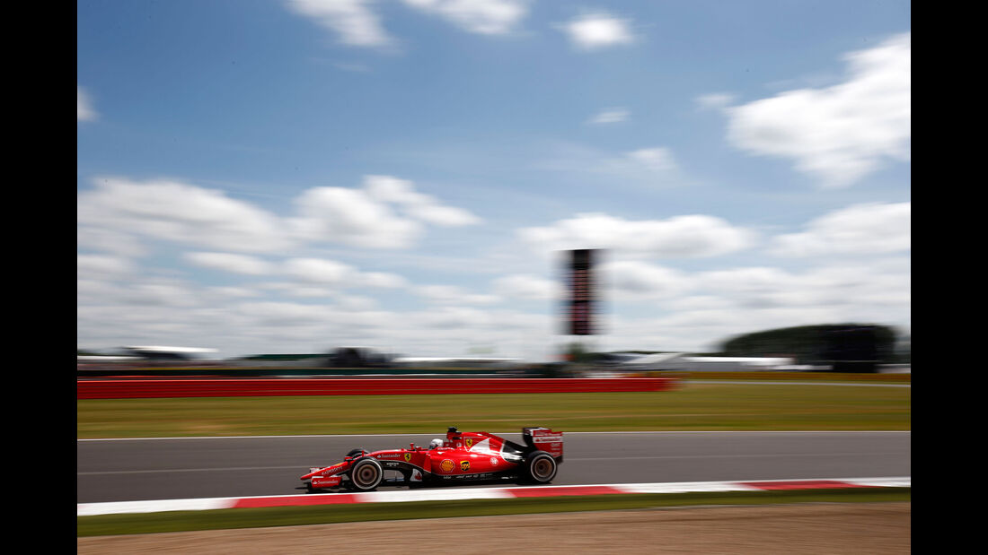 Sebastian Vettel - Ferrari - GP England - Silverstone - Qualifying - Samstag - 4.7.2015