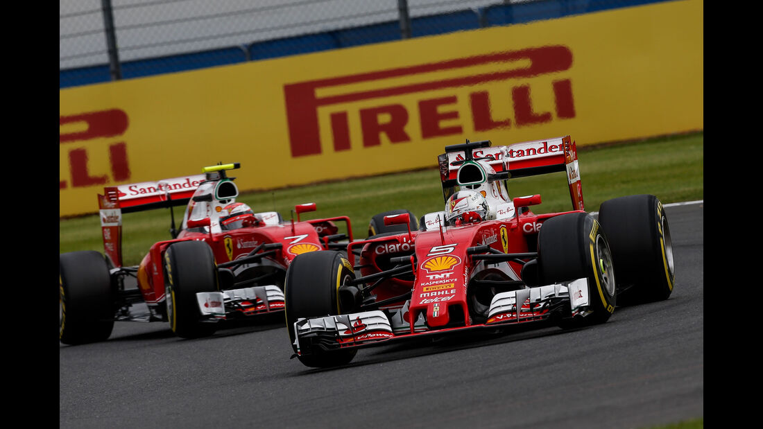 Sebastian Vettel - Ferrari - GP England - Silverstone - Qualifying - Samstag - 9.7.2016