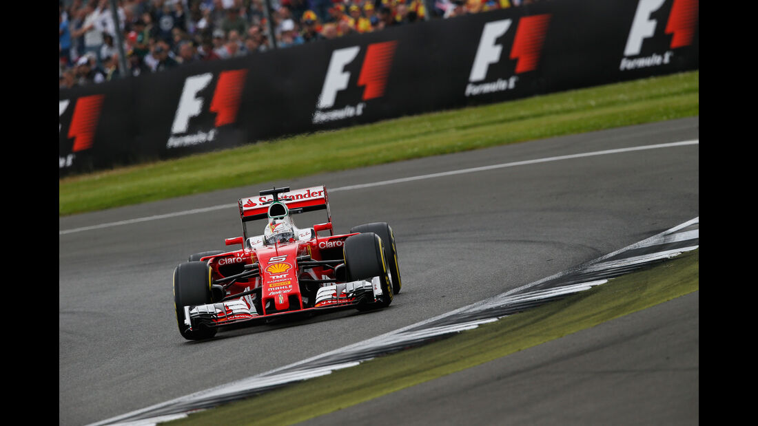 Sebastian Vettel - Ferrari - GP England - Silverstone - Qualifying - Samstag - 9.7.2016