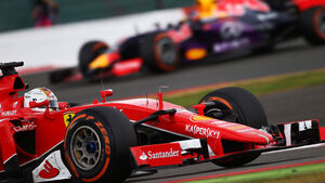 Sebastian Vettel - Ferrari - GP England - Silverstone - Rennen - Sonntag - 5.7.2015