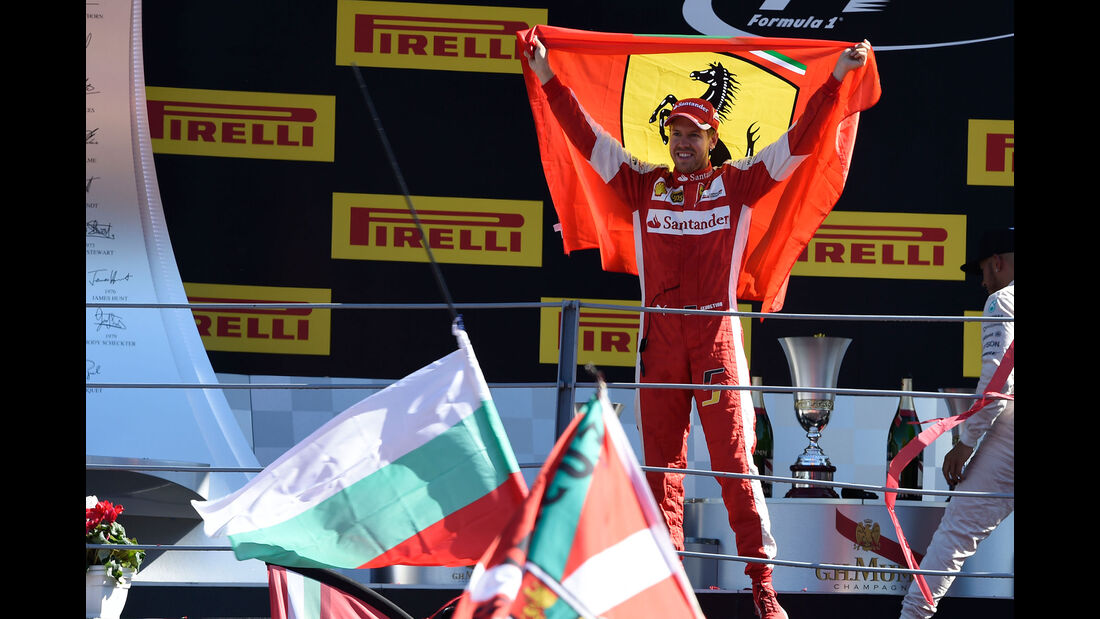 Sebastian Vettel - Ferrari - GP Italien 2015 - Monza 
