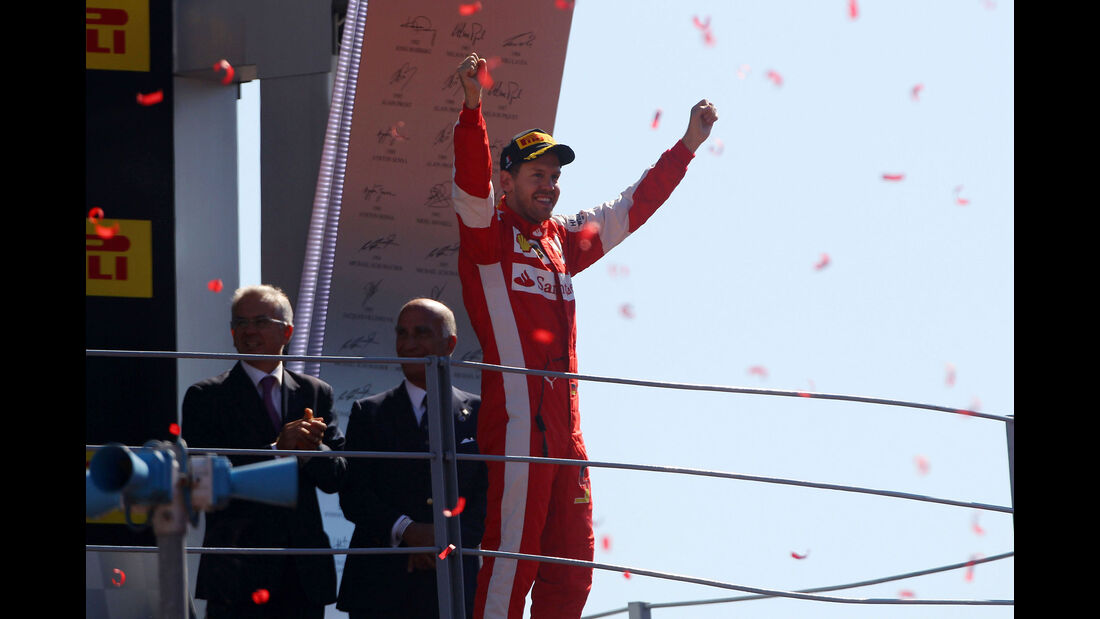 Sebastian Vettel - Ferrari - GP Italien 2015 - Monza 