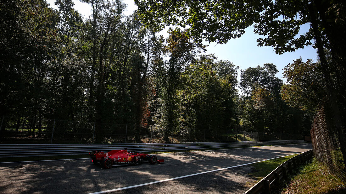 Sebastian Vettel - Ferrari - GP Italien 2020 - Monza