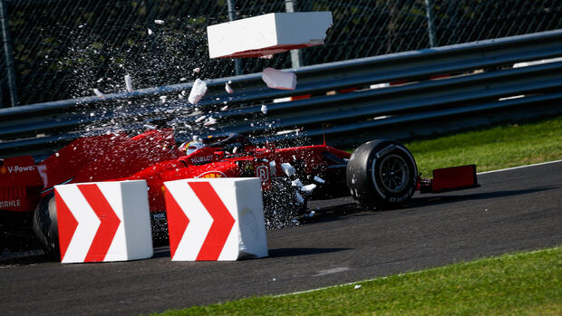Sebastian Vettel - Ferrari - GP Italien 2020 - Monza - Rennen 
