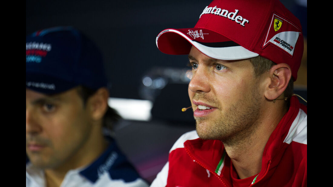 Sebastian Vettel - Ferrari - GP Italien - Monza - Donnerstag - 3.9.2015