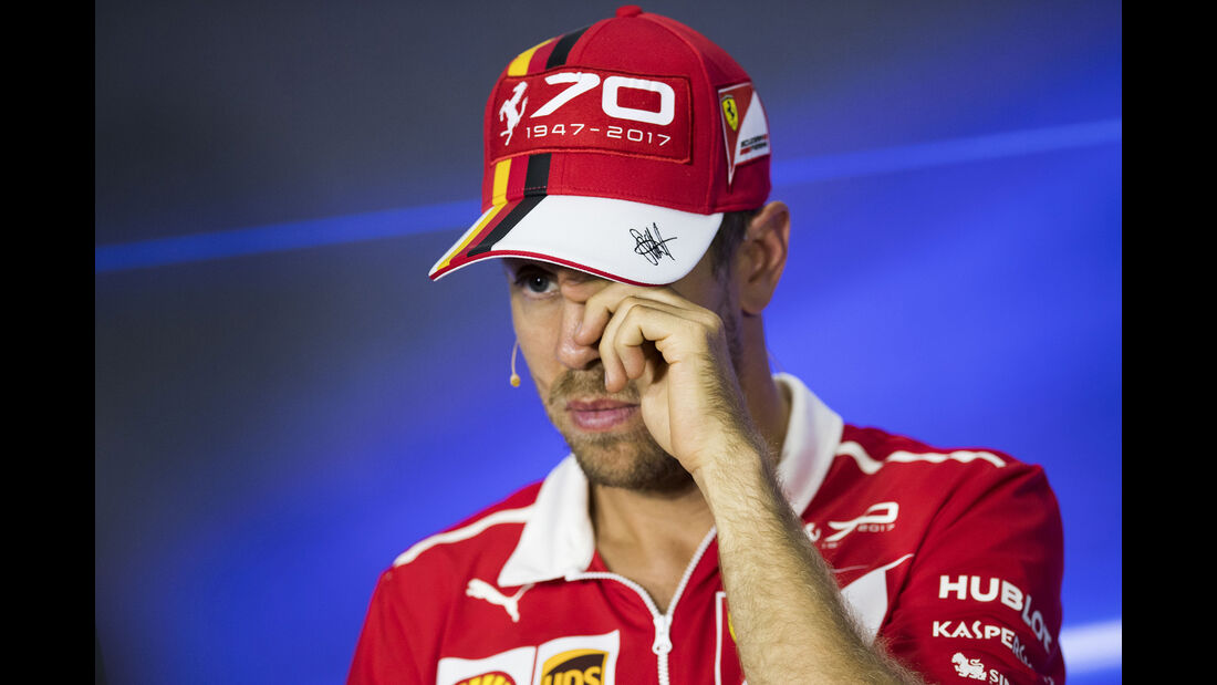 Sebastian Vettel - Ferrari - GP Italien - Monza - Formel 1 - 31. August 2017