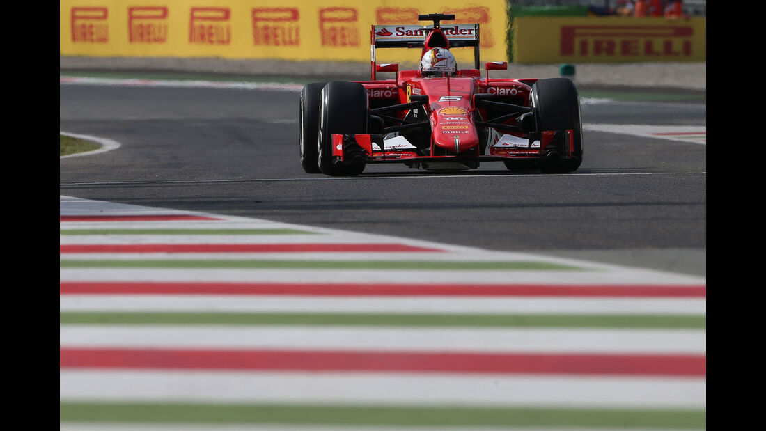 Sebastian Vettel - Ferrari - GP Italien - Monza - Freitag - 4.9.2015
