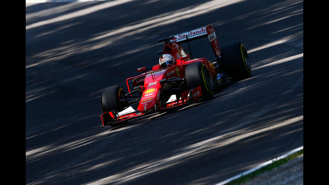 Sebastian Vettel - Ferrari - GP Italien - Monza - Qualifying - 5.9.2015