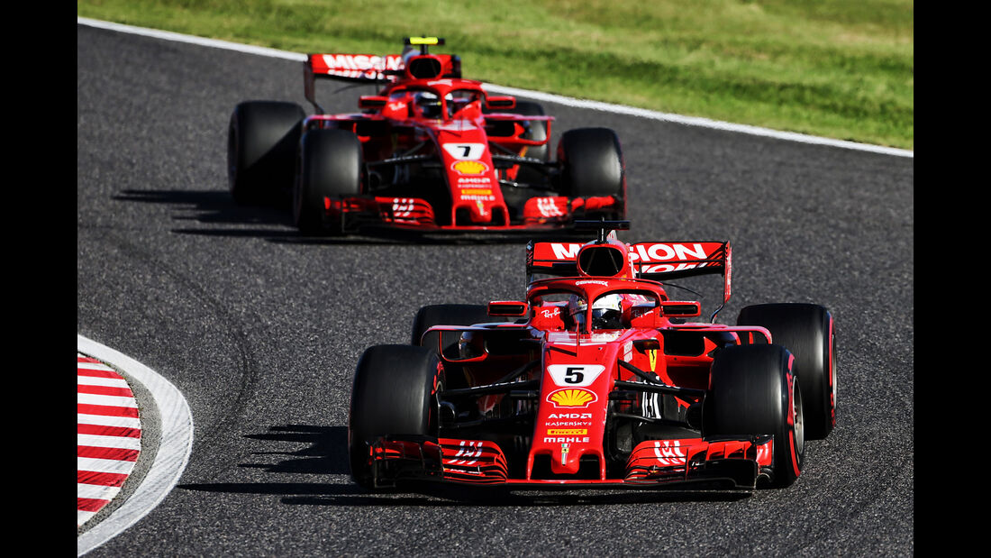 Sebastian Vettel - Ferrari - GP Japan 2018 - Suzuka - Rennen