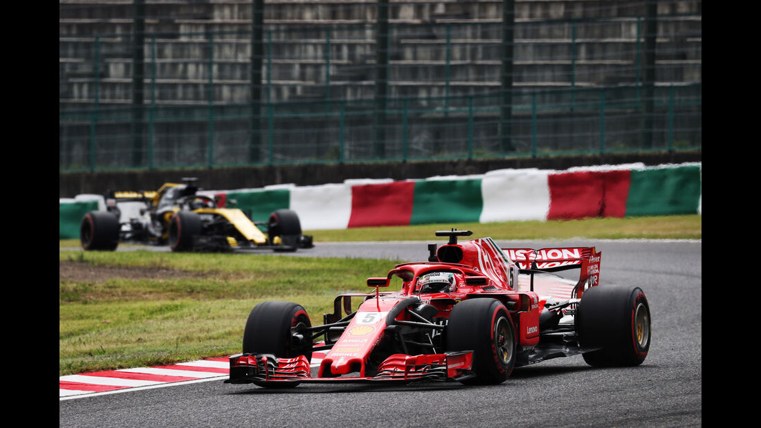 Sebastian Vettel - Ferrari - GP Japan - Suzuka - Formel 1 - Freitag - 5.10.2018