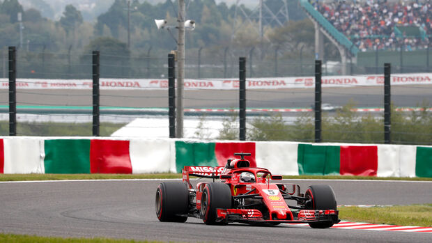 Sebastian Vettel - Ferrari - GP Japan - Suzuka - Formel 1 - Freitag - 5.10.2018