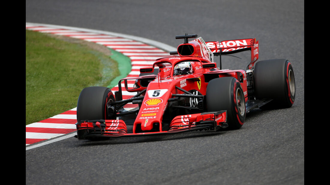 Sebastian Vettel - Ferrari - GP Japan - Suzuka - Formel 1 - Samstag - 6.10.2018