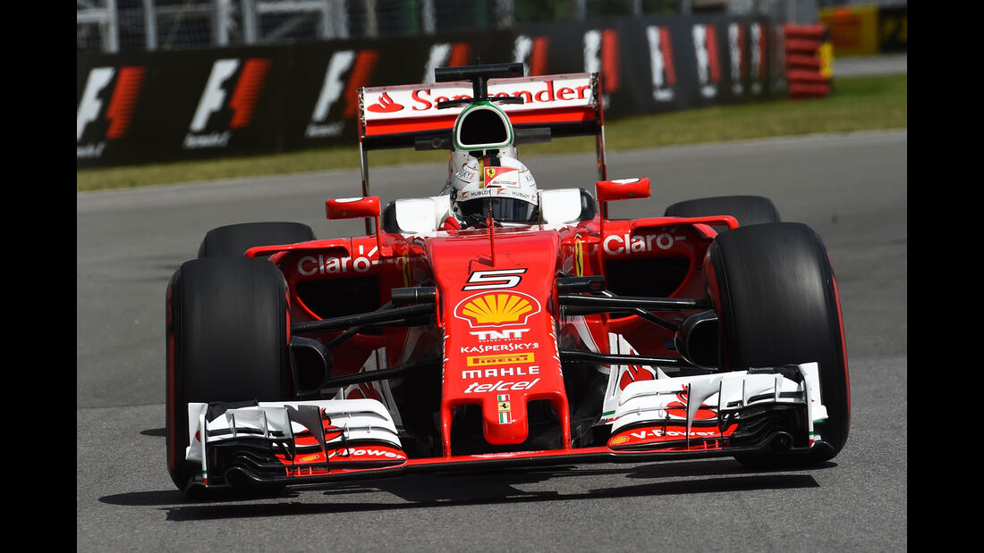 Sebastian Vettel - Ferrari - GP Kanada - Montreal - Freitag - 10.6.2016 