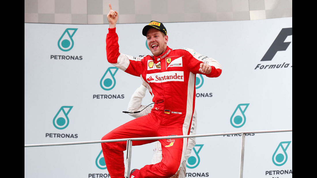 Sebastian Vettel - Ferrari - GP Malaysia 2015 - Formel 1 