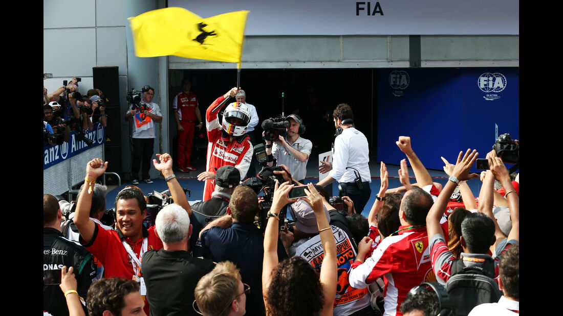 Sebastian Vettel - Ferrari - GP Malaysia 2015 - Formel 1 